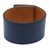 Hermes Bleu Agate Swift Kelly Dog Bracelet