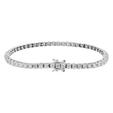 14K White Gold 2.75 Carat Tennis Bracelet