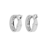 Cartier 18K White Gold Diamond Love Earrings