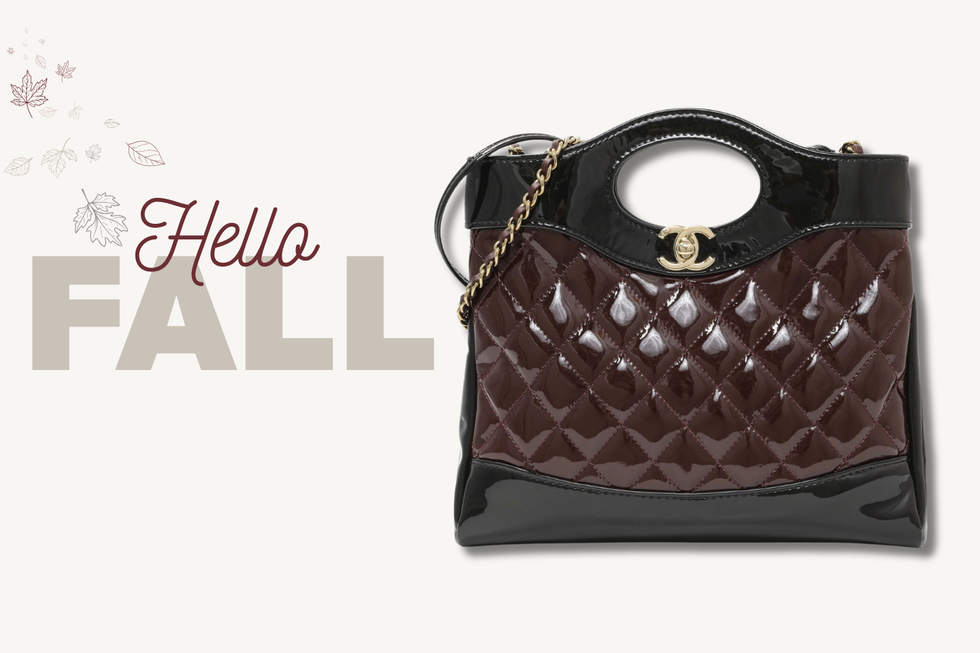 Pre-owned Chanel patent quilted bag, fall 2026 arrivals at Modaselle luxury resale, Vancouver