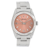 Rolex Stainless Steel White Gold Oyster Perpetual 31 67514 Watches Rolex