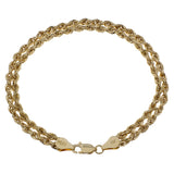 14K Yellow Gold Double Rope Bracelet