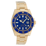 Rolex 18K Yellow Gold Submariner Date 116618LB