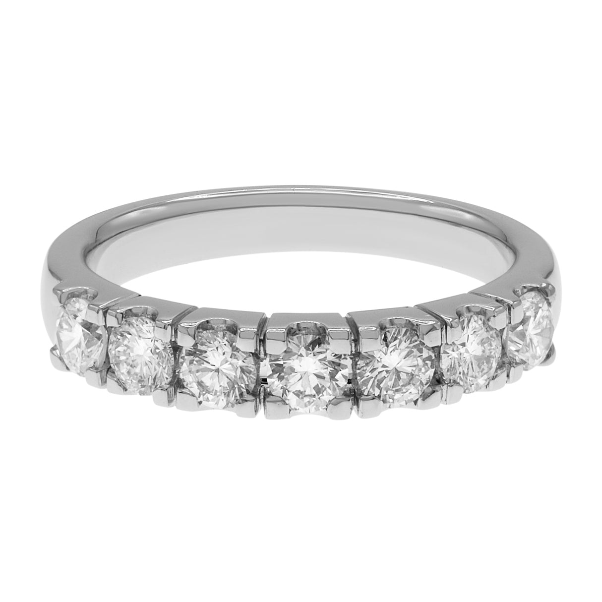 Platinum 0.70 Carat Diamond Ring