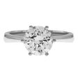 18K White Gold 1.58 Carat Solitaire Diamond Ring Fine Jewellery Modaselle