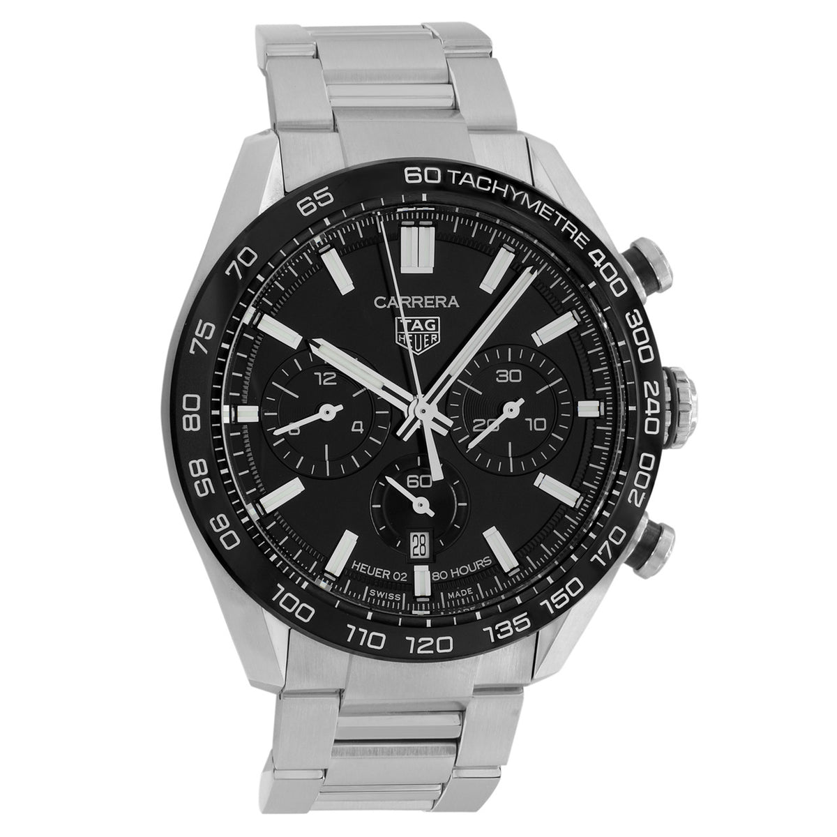 Tag Heuer Stainless Steel Carrera Chronograph CBN2A1B.BA0643 – Modaselle