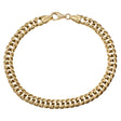 18K Yellow Gold Curb Link Bracelet Fine Jewellery Modaselle