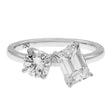 18K White Gold Toi et Moi Diamond Ring Fine Jewellery Modaselle
