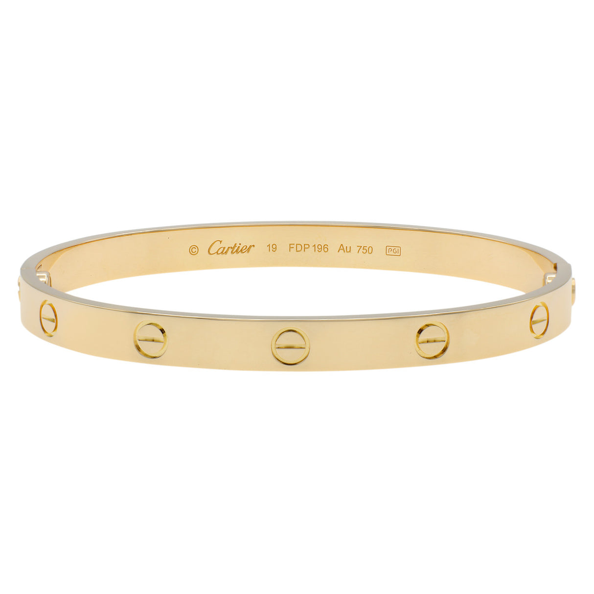 Cartier 18K Yellow Gold Love    Bracelet