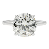 18K White Gold 3.23 Carat Diamond Ring