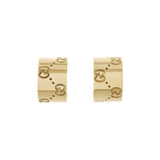 Gucci 18K Yellow Gold Icon Hoop Earrings Gucci