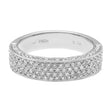 14K White Gold 0.74 Carat Diamond Band Fine Jewellery Modaselle
