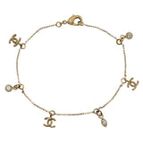 Chanel CC Crystal Charm Bracelet