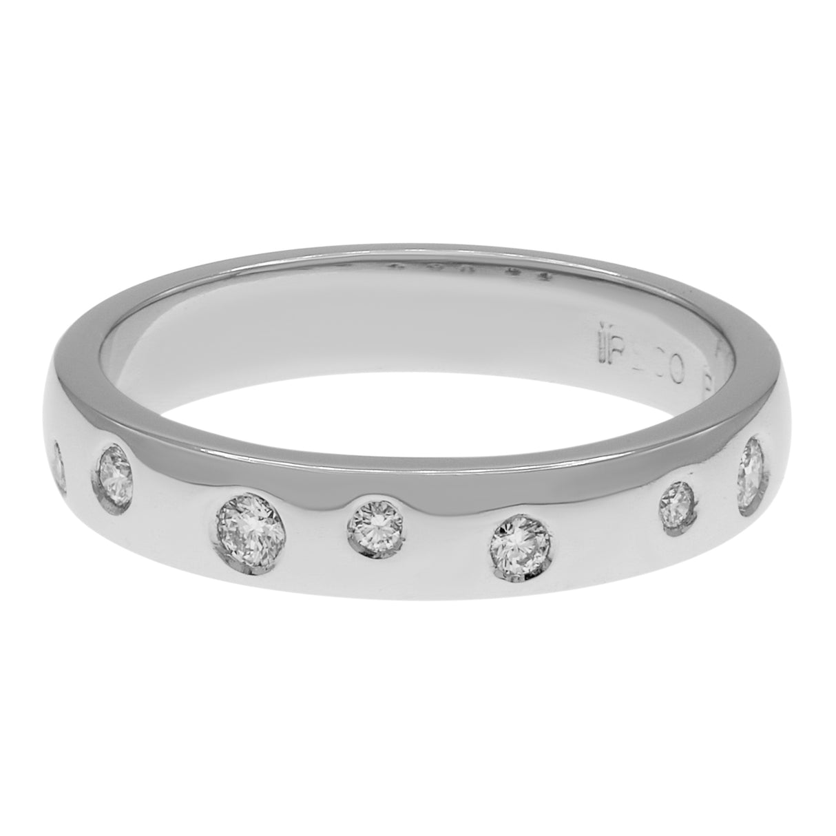Platinum 0.20 Carat Diamond Ring