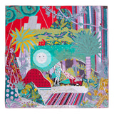 Hermes Acte III, Scene I, La Clairiere Decoupage Silk Scarf 90