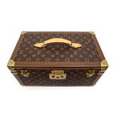 Louis Vuitton Monogram Case With Mirror Vanity Trunk