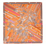Hermes Silk Concours d'Etriers Wash Scarf 90 Accessories Hermes