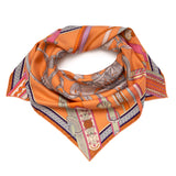Hermes Silk Concours d'Etriers Wash Scarf 90 Accessories Hermes