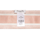 Christian Dior Pink Silk Mitzah Scarf