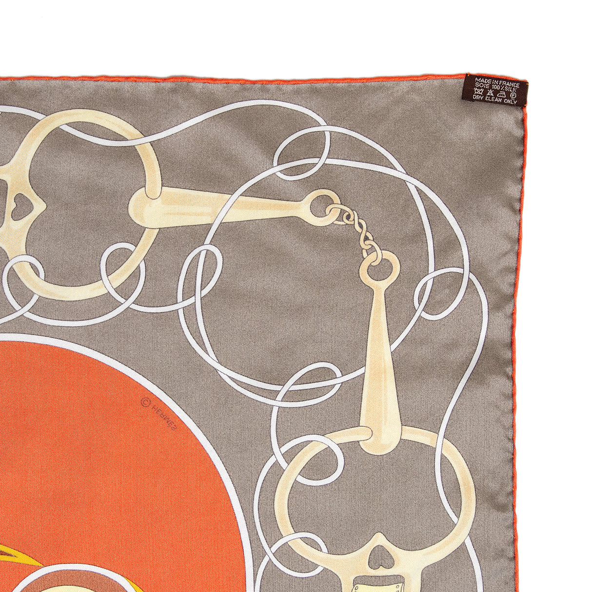 Hermes Silk Folklore Scarf 140