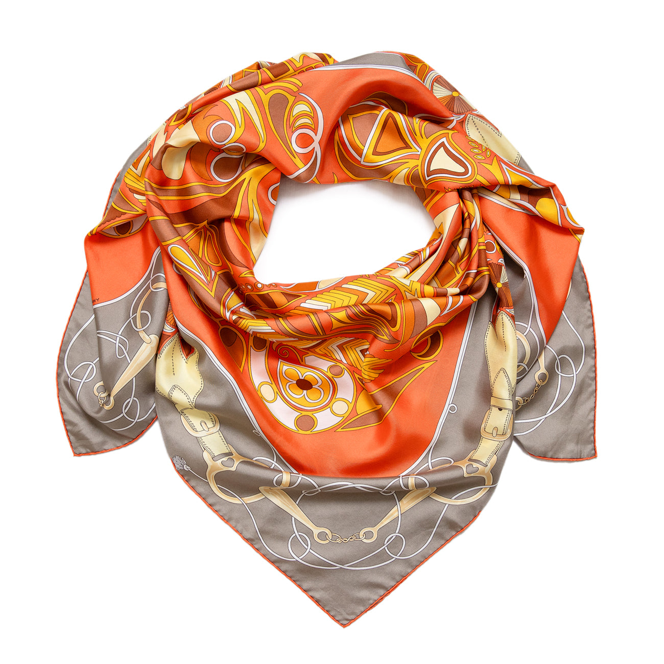 Hermes Silk Folklore Scarf 140 – Modaselle