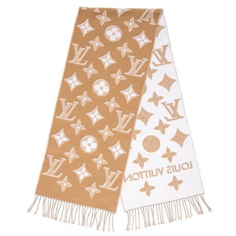 Louis Vuitton Beige LV Essential Shine Scarf