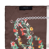 Gucci Silk Monogram Square Scarf