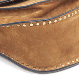 Chloe Caramel Suede Small Hudson Bag