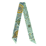 Hermes Silk L'Arbre De Vie Twilly Accessories Hermes