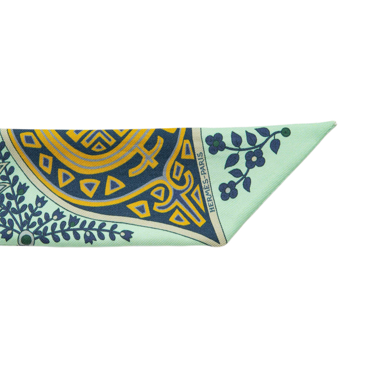 Hermes Silk L'Arbre De Vie Twilly Accessories Hermes