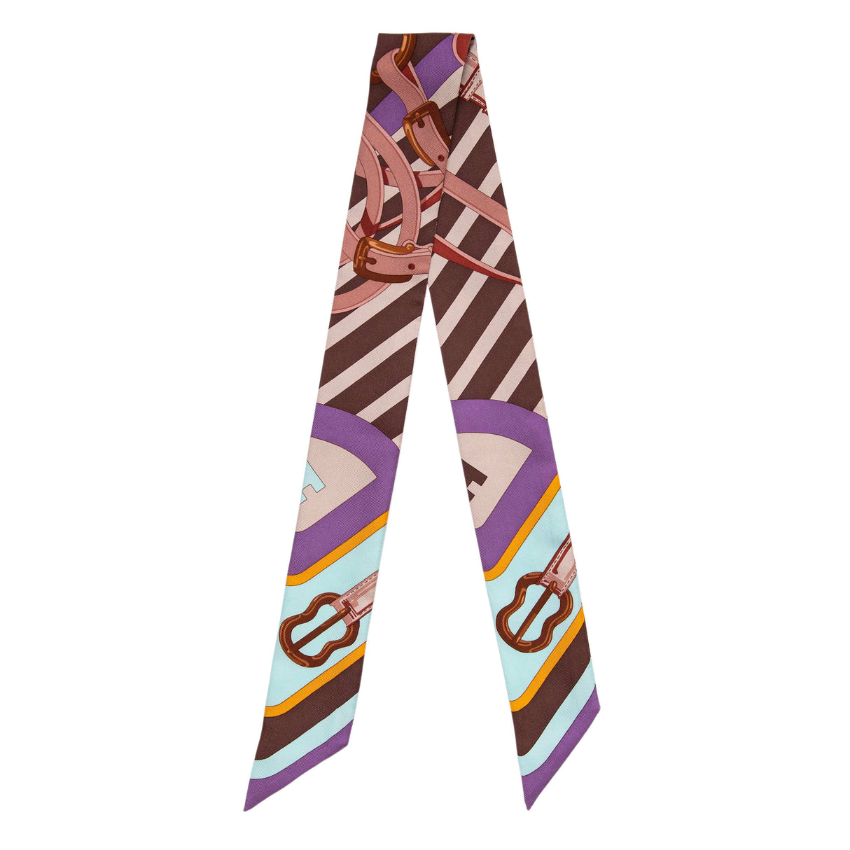 Hermes Silk Coaching Twilly Accessories Hermes