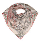 Hermes Cashmere Silk Masan & Masan Triangle Scarf Accessories Hermes