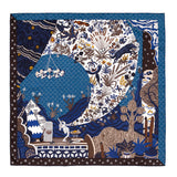 Hermes Silk Le Premier Chant Scarf 90