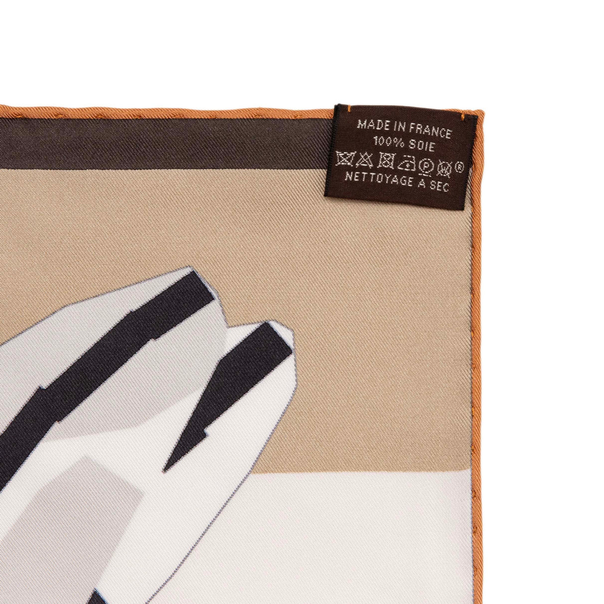 Hermes Silk Camails a Carreaux Scarf 90 Accessories Hermes