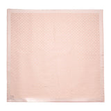 Louis Vuitton Pink Silk Wool Monogram Shawl Accessories Louis Vuitton