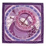 Hermes Silk Mecanique du Temps Scarf 90 Accessories Hermes