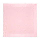 Louis Vuitton Pink Silk Monogram Square Scarf