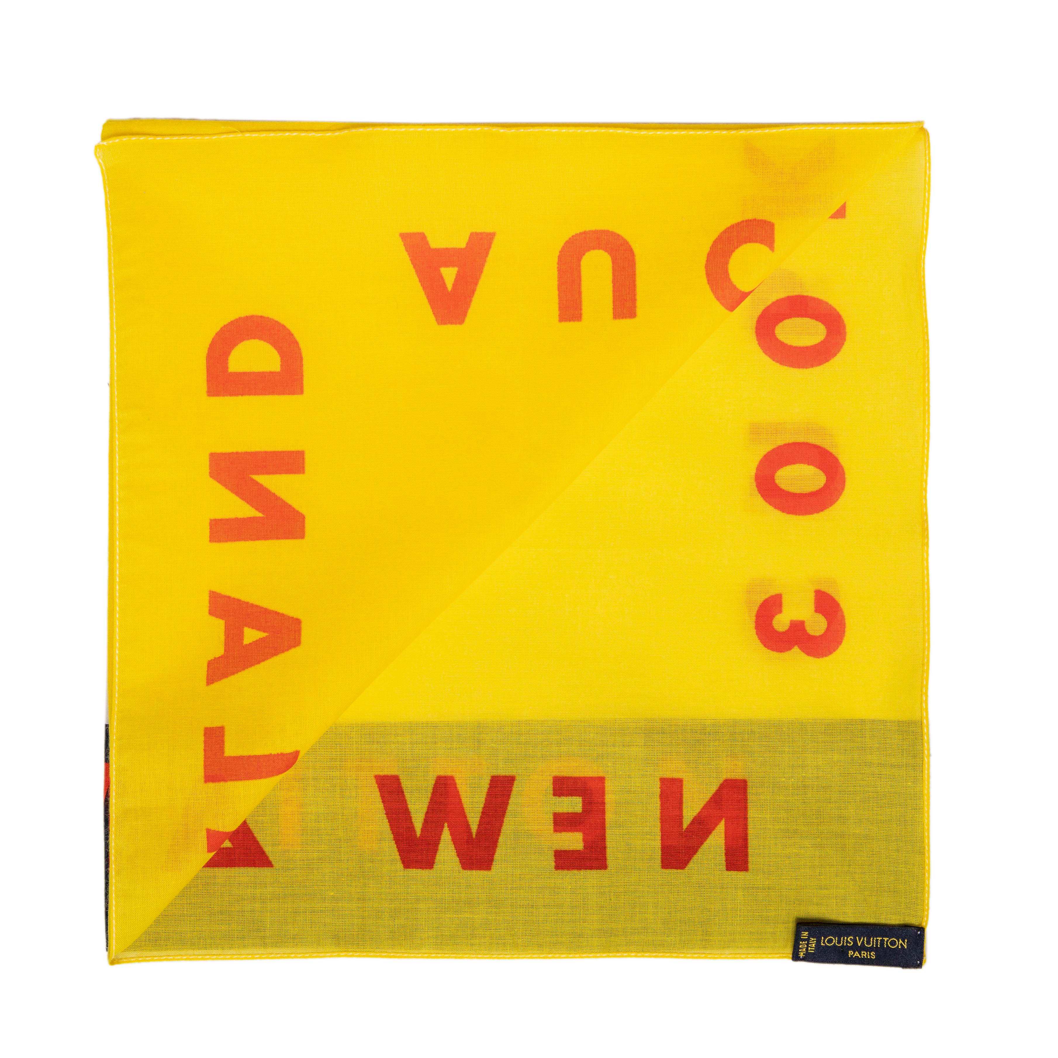Louis Vuitton Cotton New Zealand Cup Bandana – Modaselle