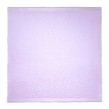 Louis Vuitton Mauve Silk Wool Monogram Shawl