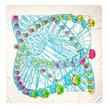 Hermes Silk Grande Roue Scarf 90 Accessories Hermes