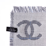 Chanel Silk Cashmere Houndstooth Scarf Accessories Chanel