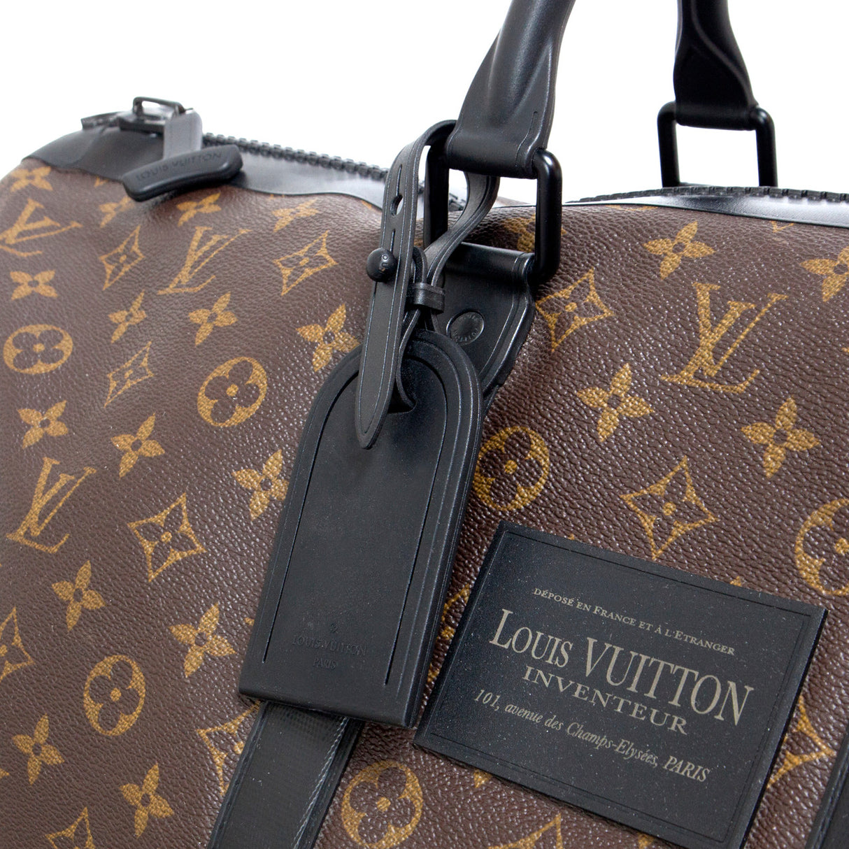 Louis Vuitton Monogram Waterproof Keepall Bandouliere 55