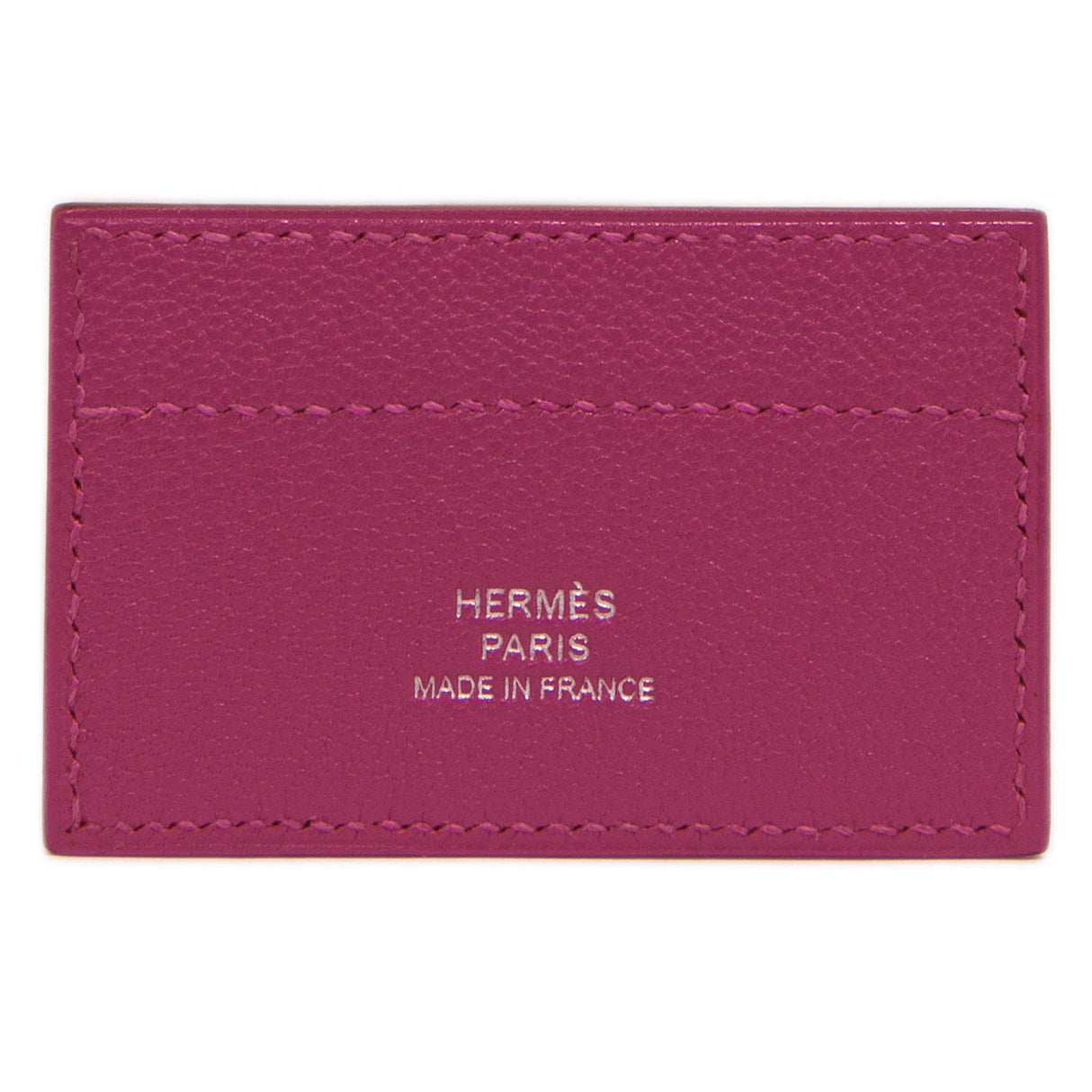 Hermes Magnolia Chevre Mysore Cinhetic Mini Wallet