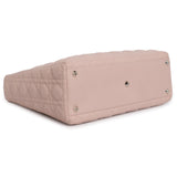Christian Dior Pink Lambskin Cannage Large Lady Dior Christian Dior