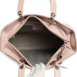 Christian Dior Pink Lambskin Cannage Large Lady Dior Christian Dior