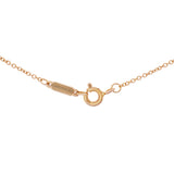 Tiffany & Co. 18K Rose Gold Diamond Horseshoe Pendant Necklace Designer Jewellery Tiffany and Co
