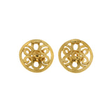 Chanel Gold CC Clip On Earrings Designer Jewellery Chanel