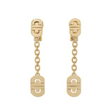 Bulgari 18K Yellow Gold Parentesi Drop Earrings