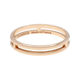 Hermes 18K Rose Gold Ariane Wedding Band Designer Jewellery Hermes