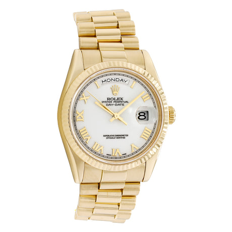 Rolex 18K Yellow Gold Day Date President 118238 Watches Rolex